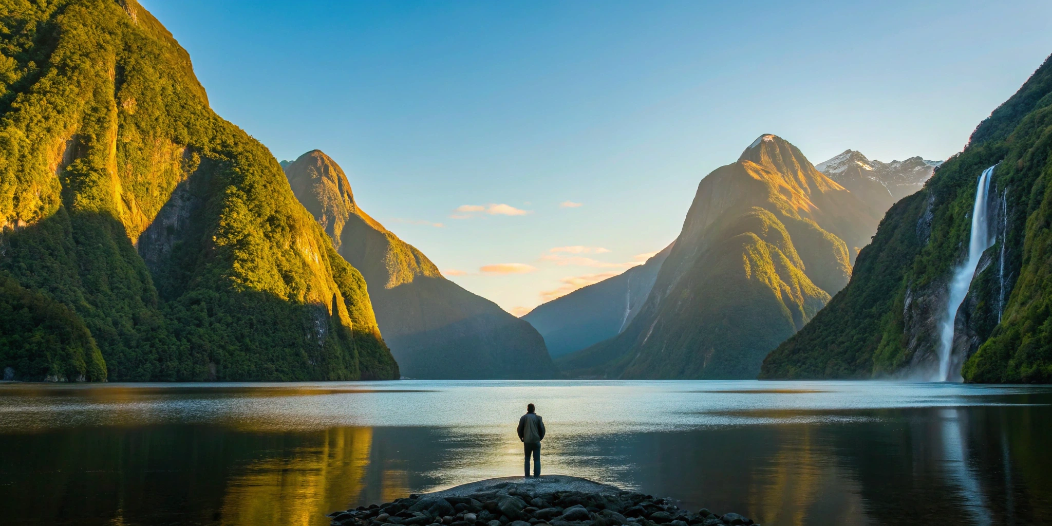 Solo Traveler's New Zealand Landscapes Coloring Book