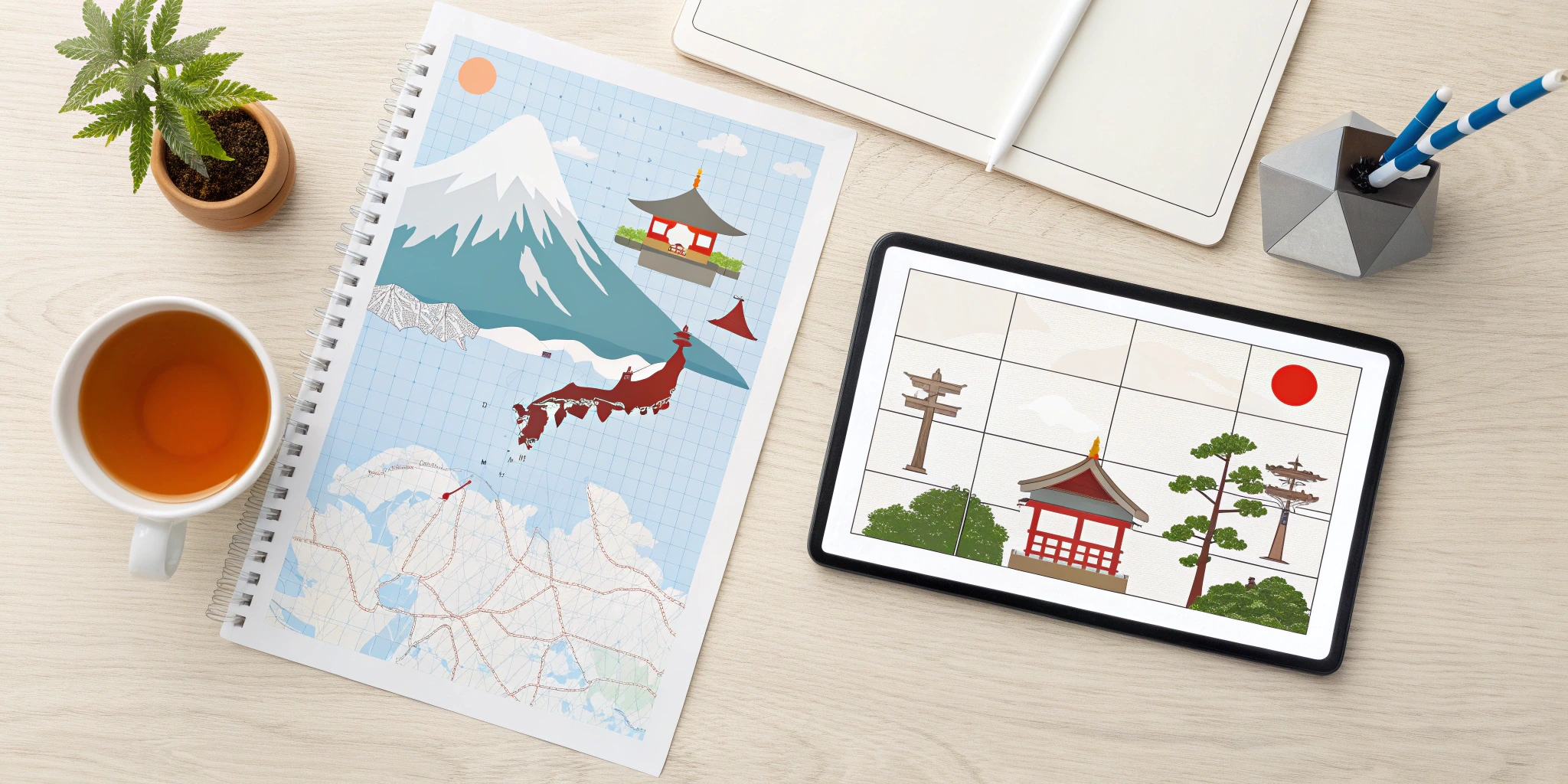 Family Road Trip Japan Planning Kit