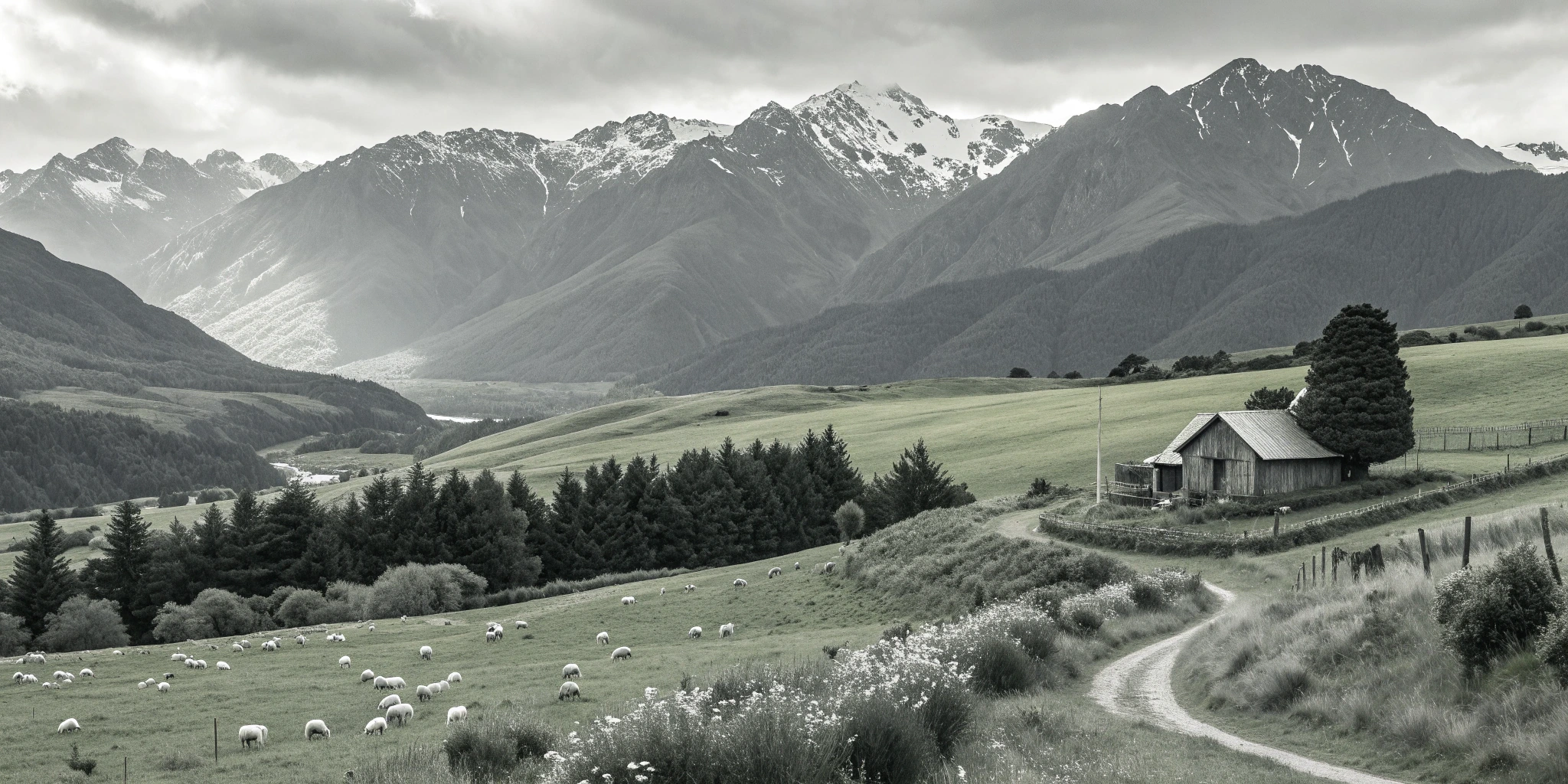 New Zealand Adventure Icon Coloring Set