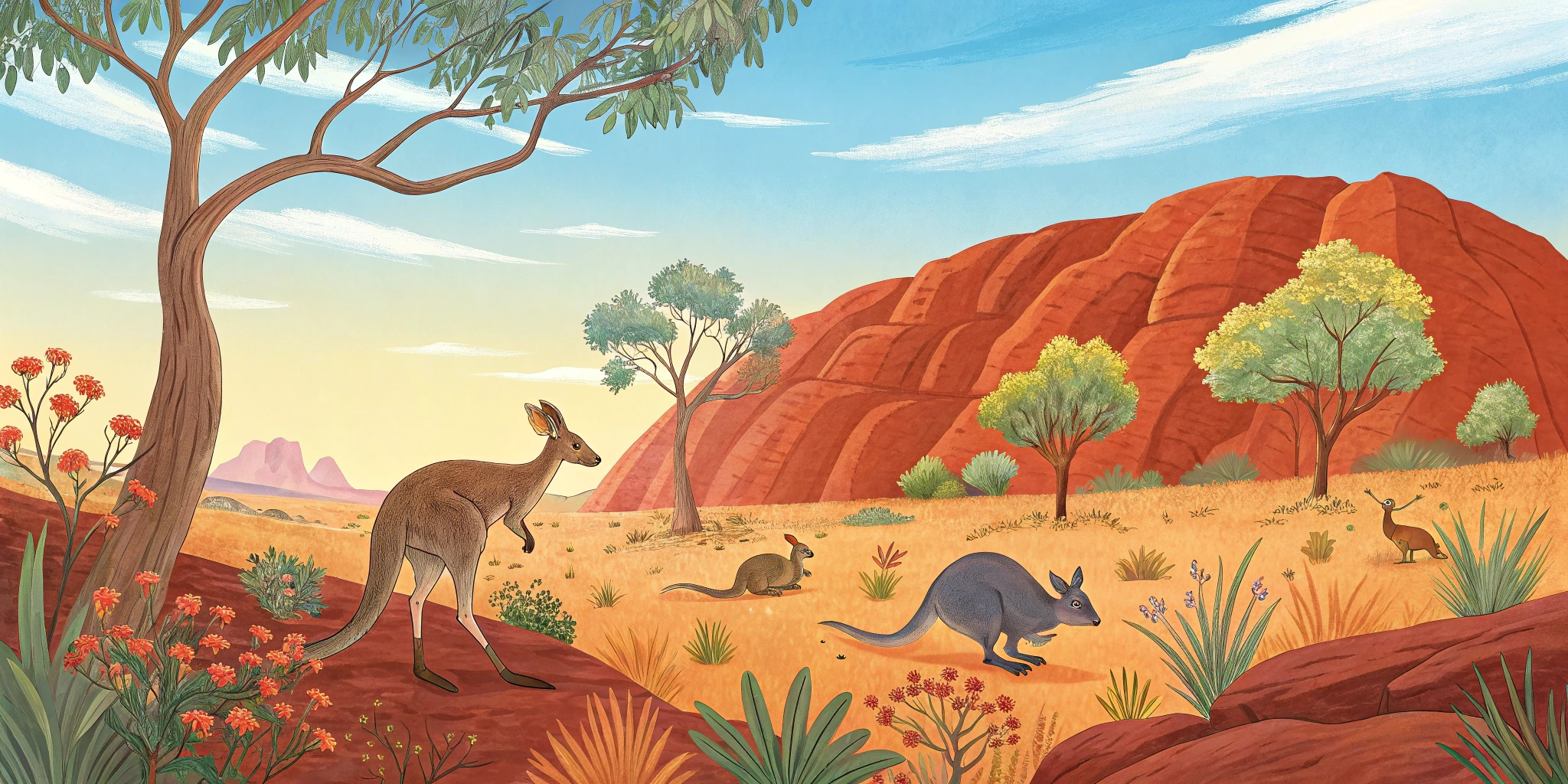 Australian Outback Wildlife Coloring Book Pack