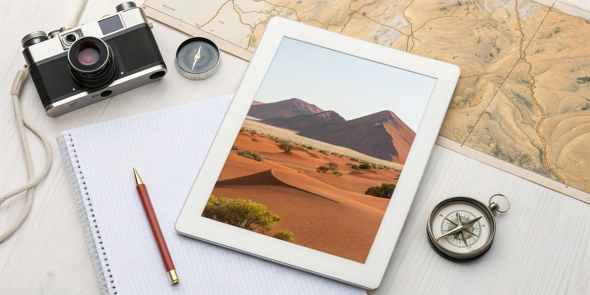 Family Namibia Road Trip Planner and Journal