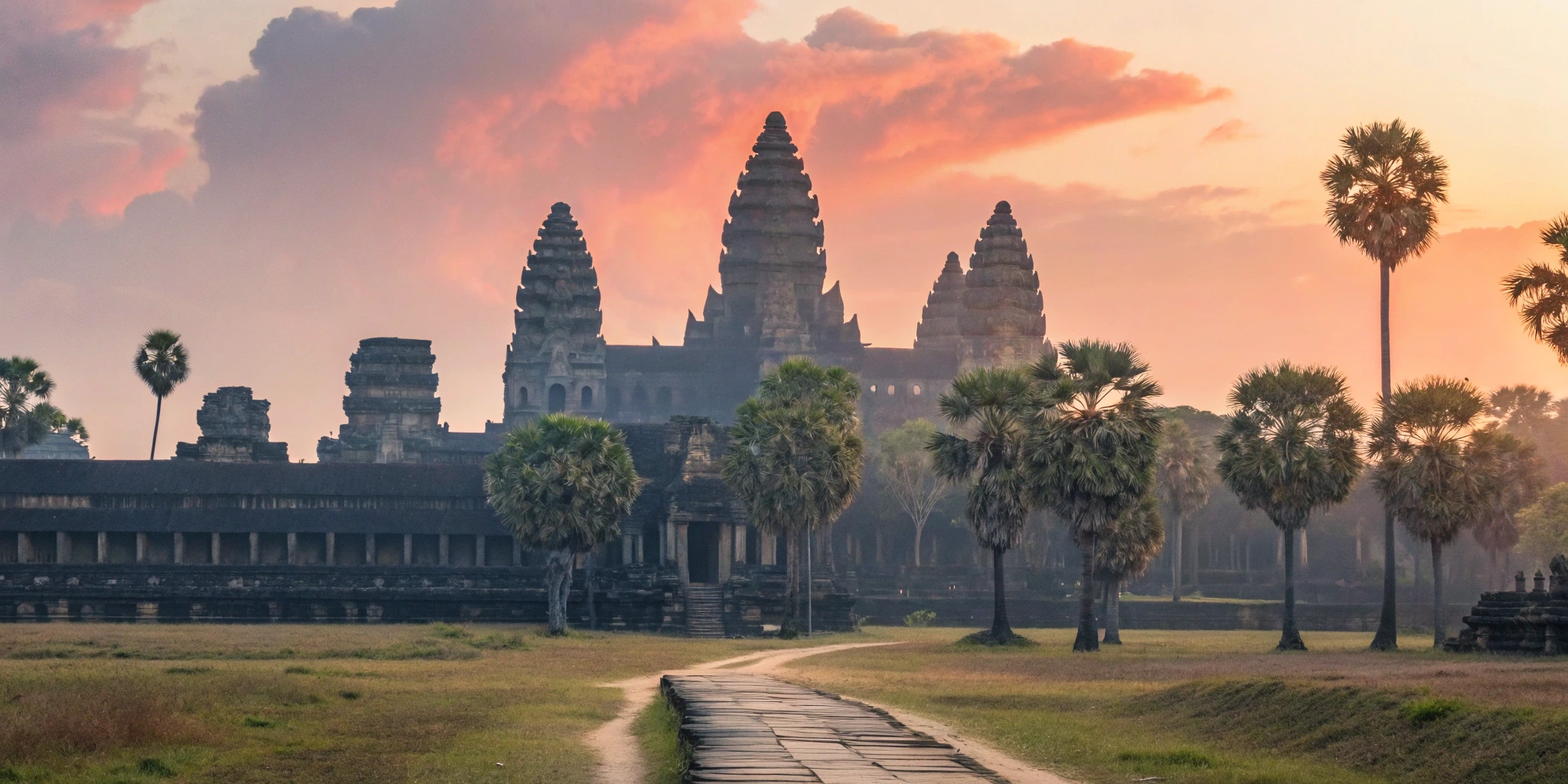 Angkor Wat Adventure Travel Poster Collection