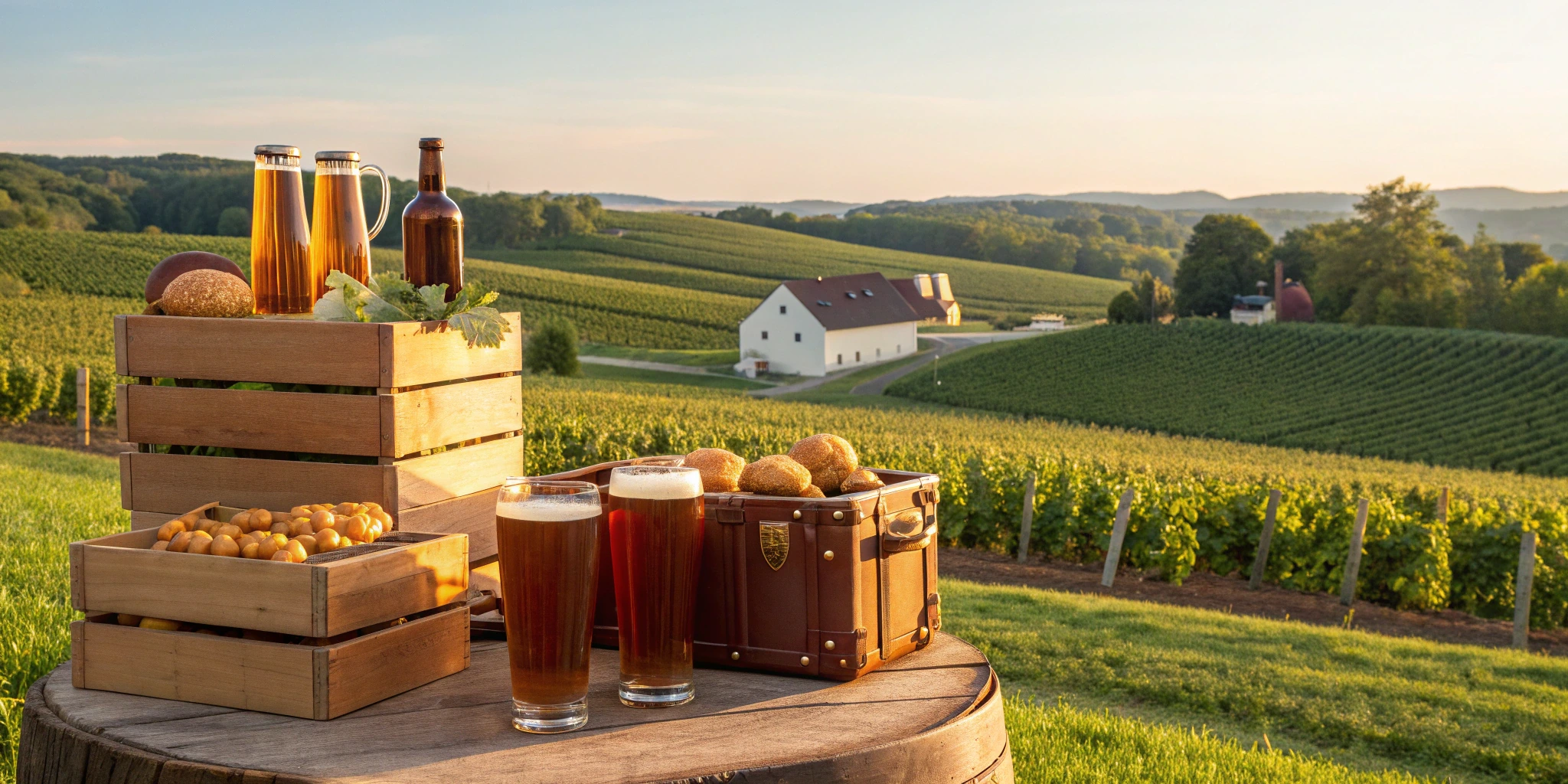 Ontario Craft Brewery and Farmhouse Food Bundle