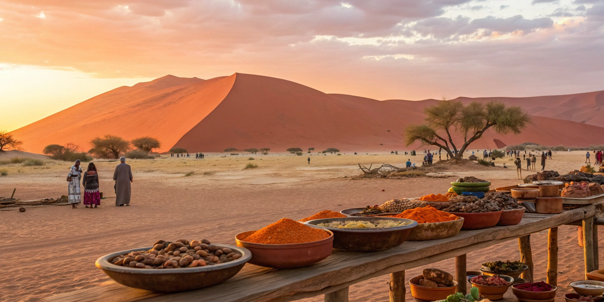 Namibian Culinary Landmarks Photographic Card Set