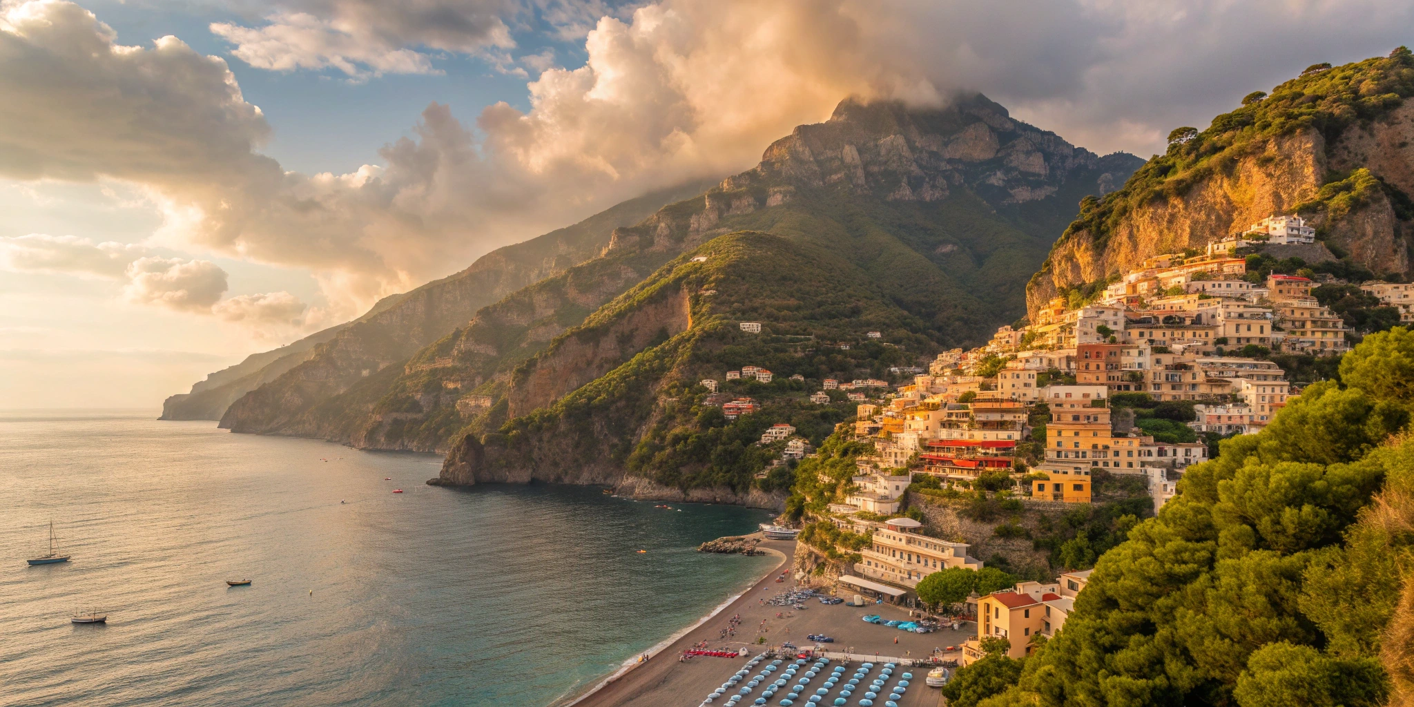 Italian Coastal Adventure Posters Collection