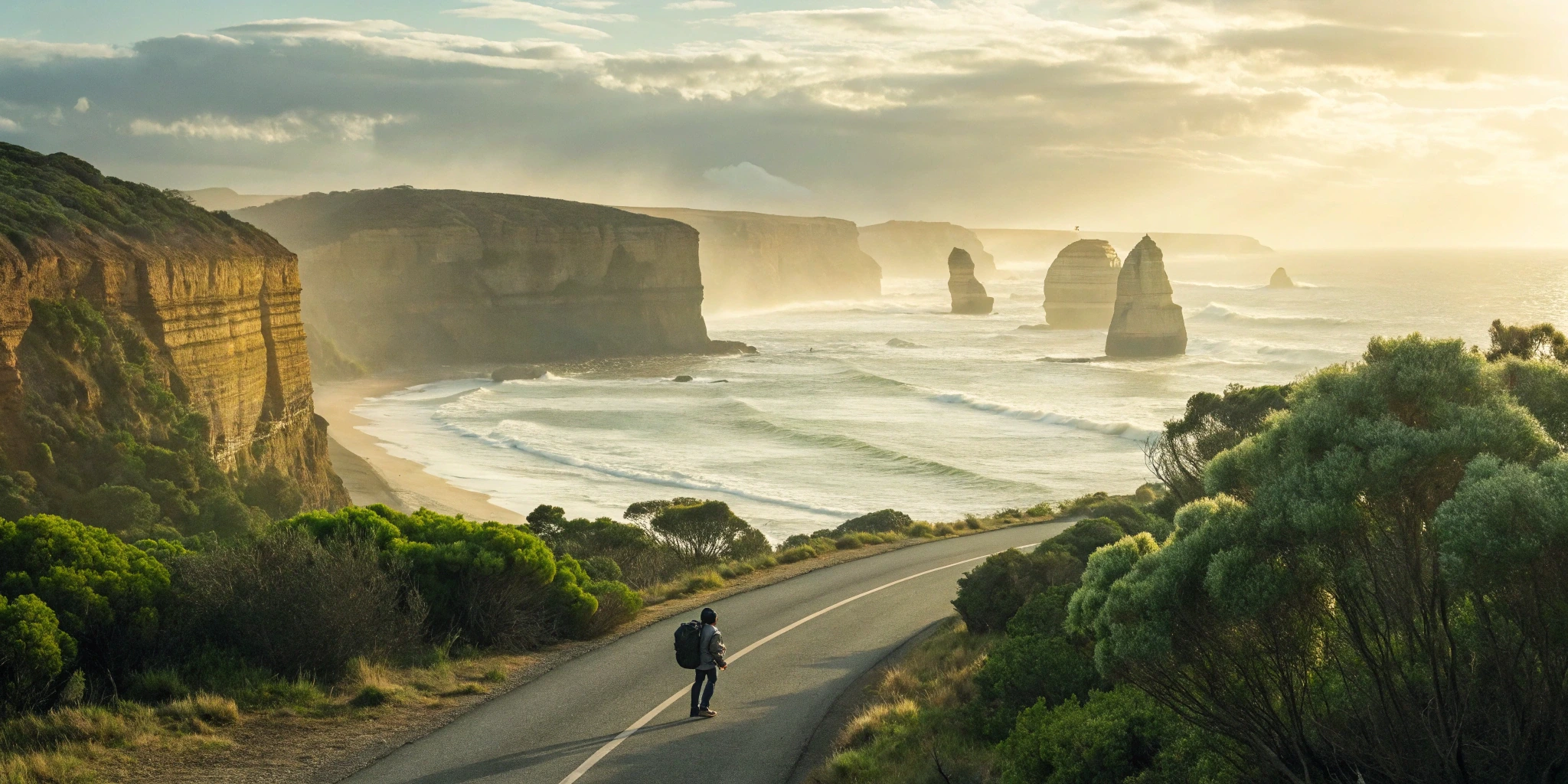 Australia Solo Travel Themed Coloring Book