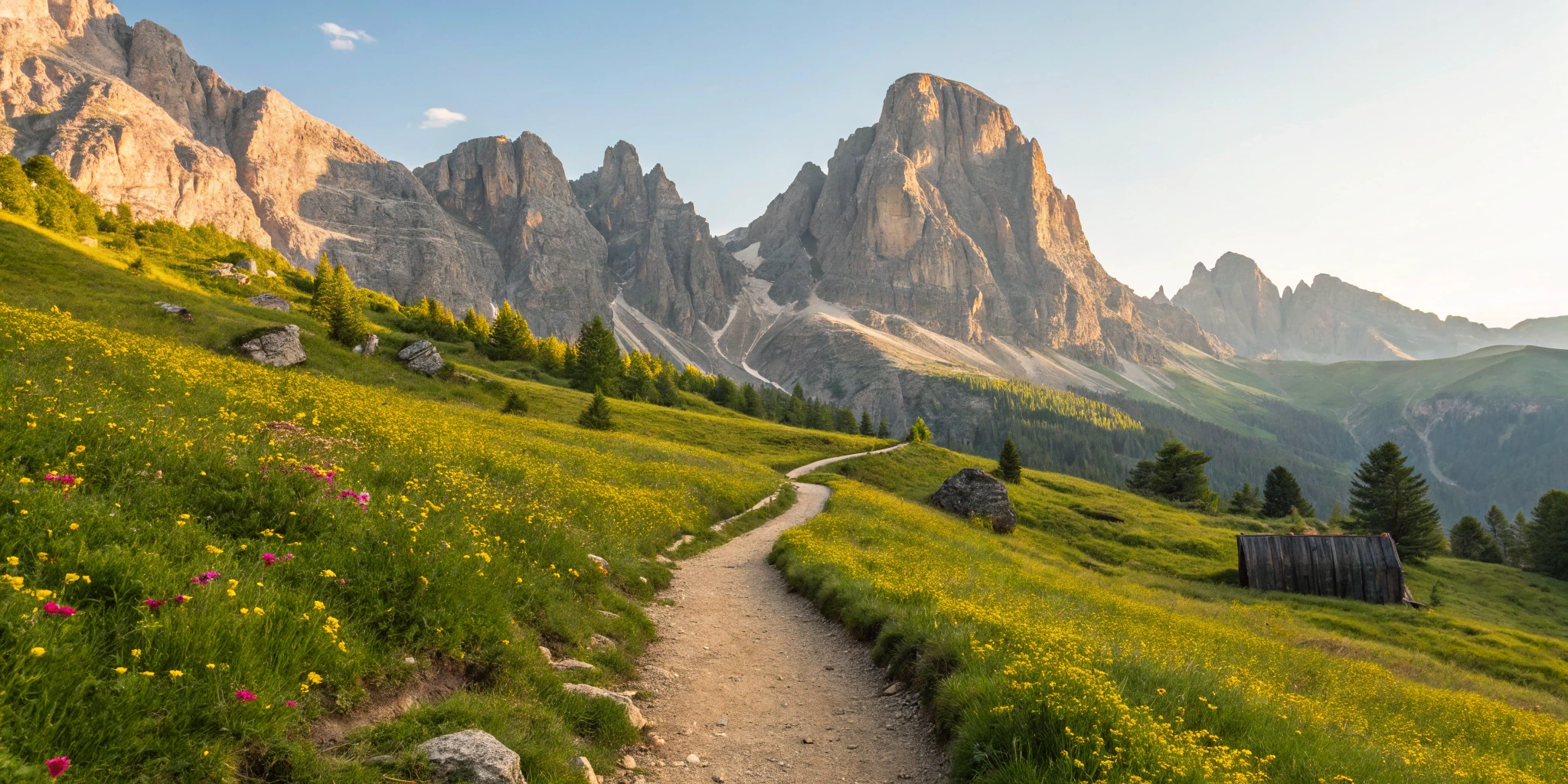 Italian Alpine Hiking Trail Pack