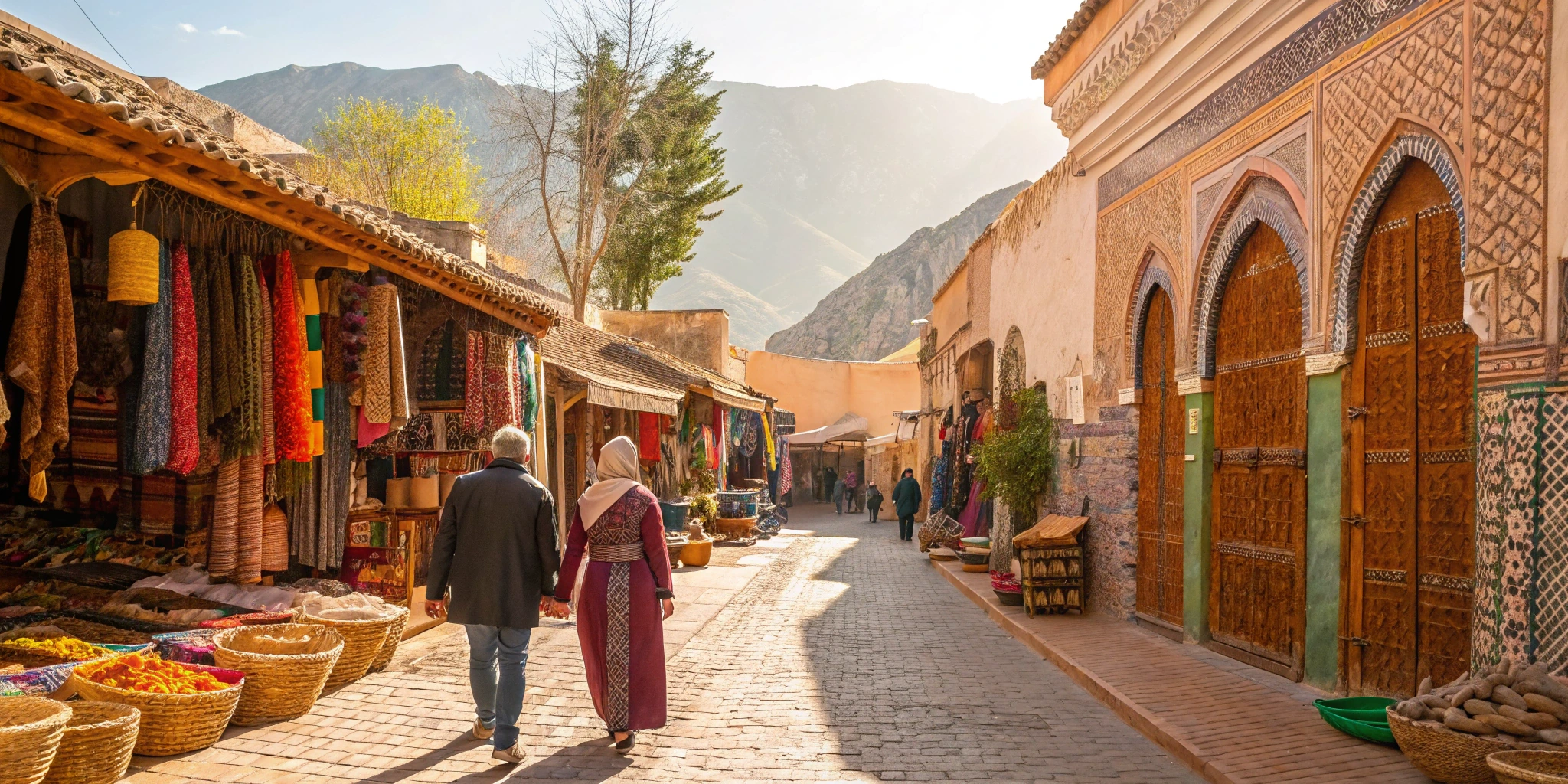 Morocco Market Tour Visual Cards