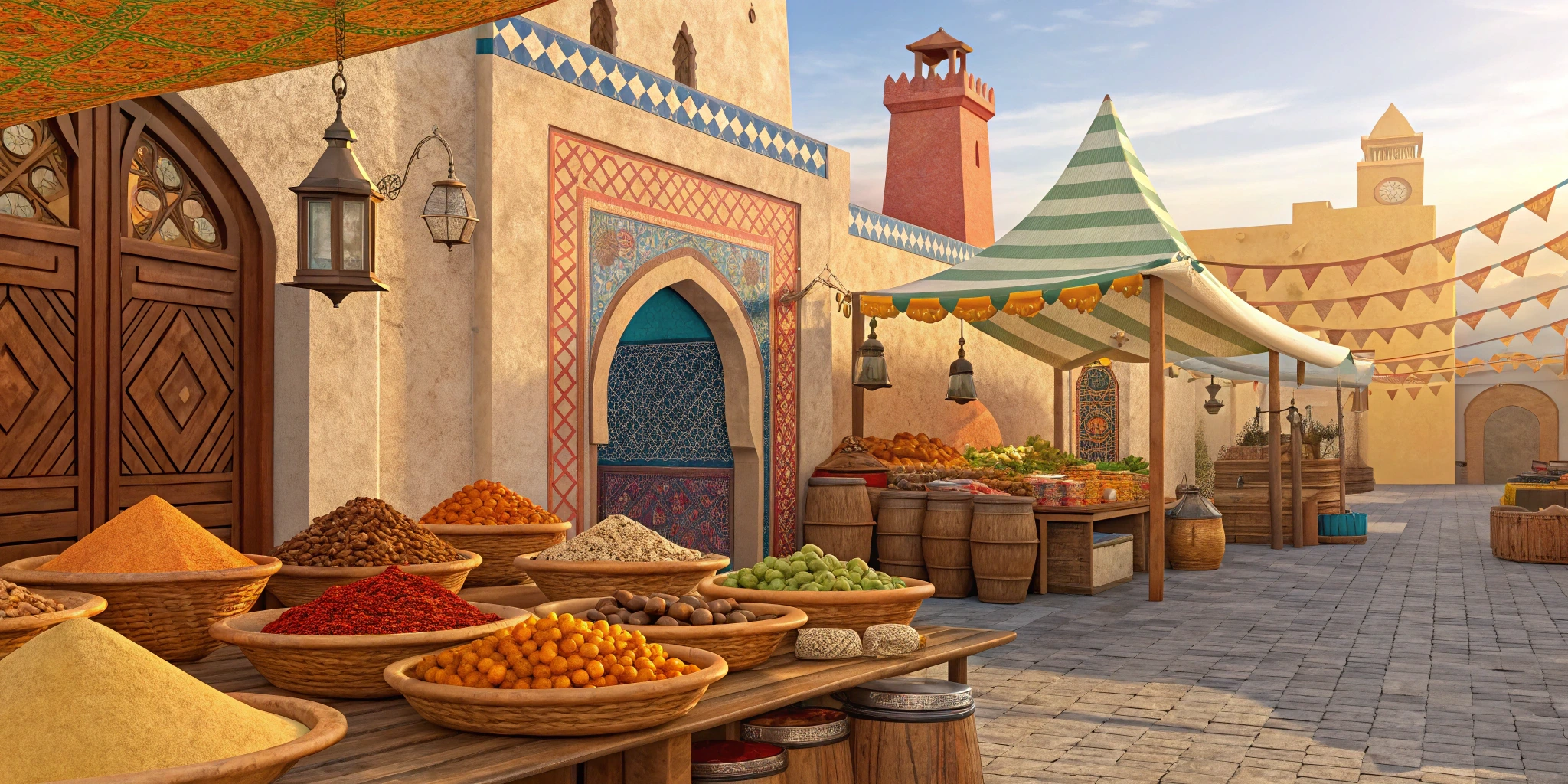 Moroccan Street Food & Market Delights Collection