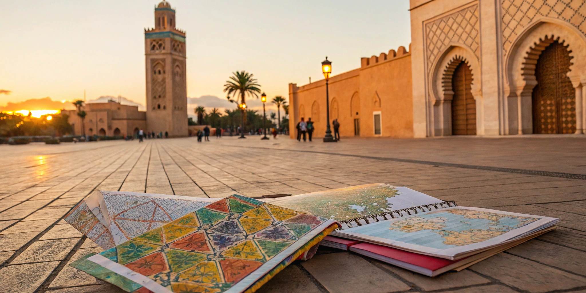Marrakesh City Guide & Souk Map Collection