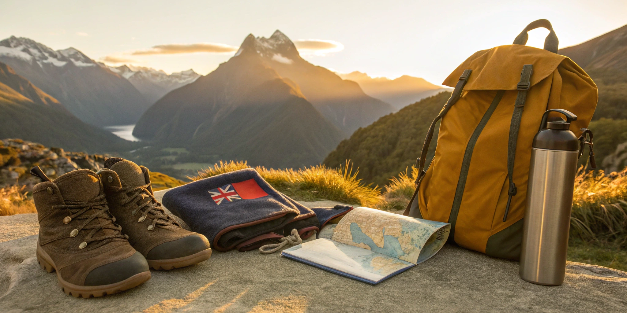 New Zealand Mountain Adventure Travel Kit