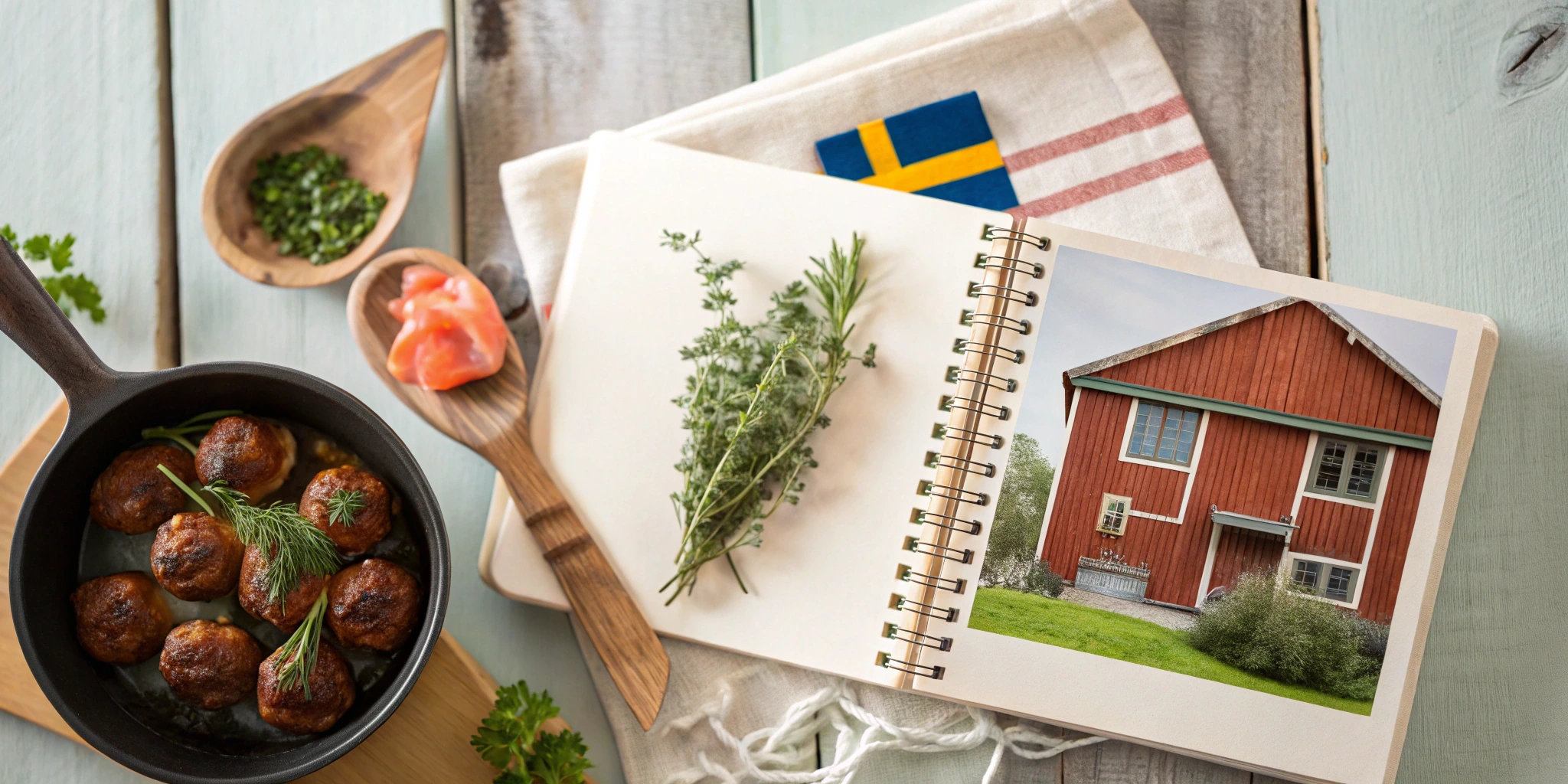 Swedish Culinary Journey Digital Recipe Collection