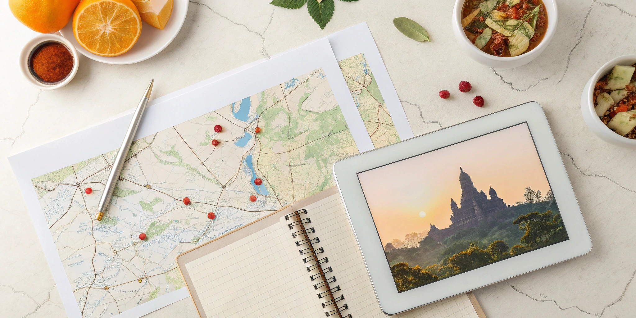 Cambodian Road Trip Culinary Route Planner