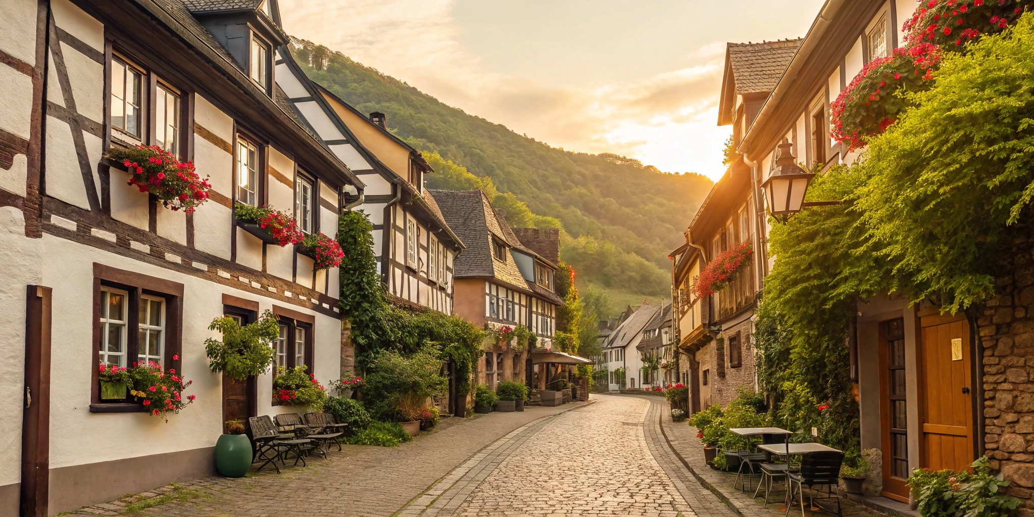 Solo Traveler's Vintage German Town Prints