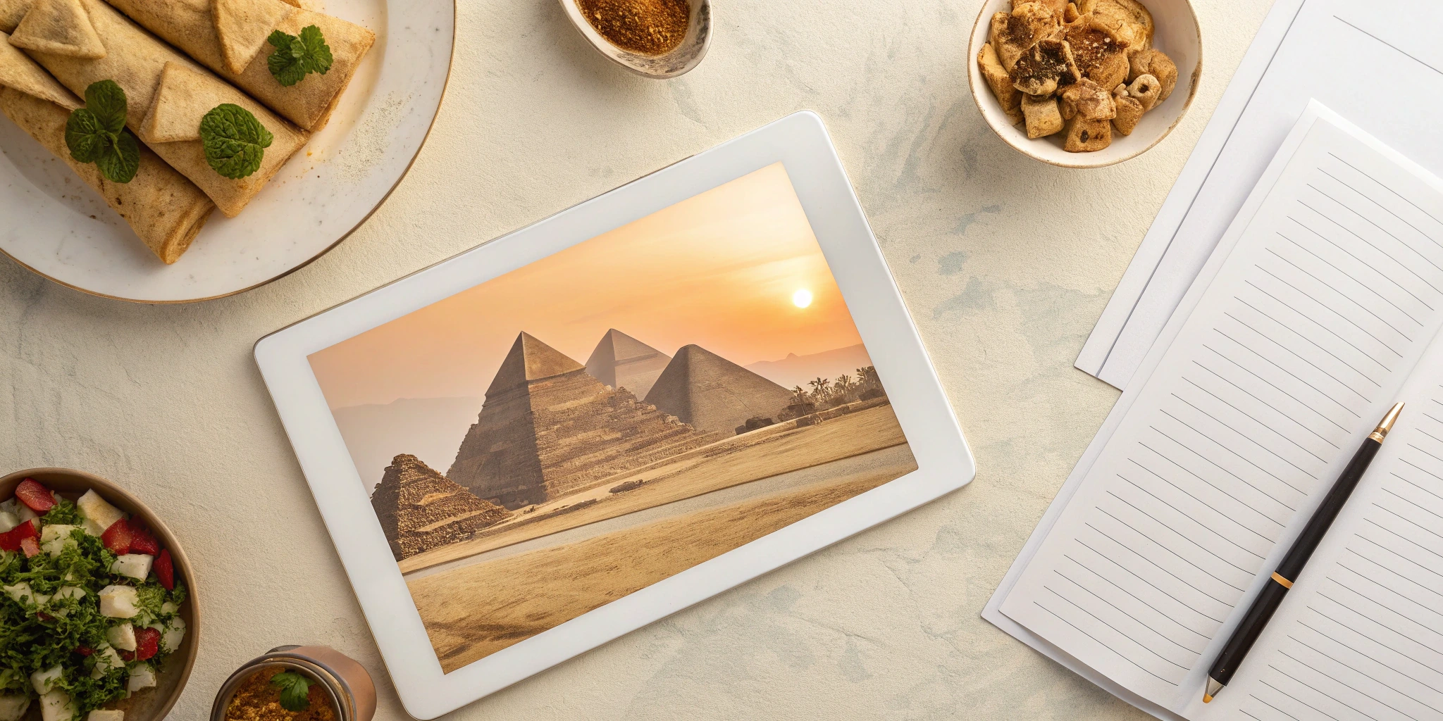 Egyptian Road Trip Culinary Route Planner