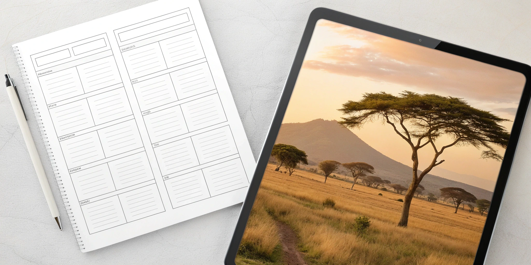 Kenya Road Trip Route Planning Templates