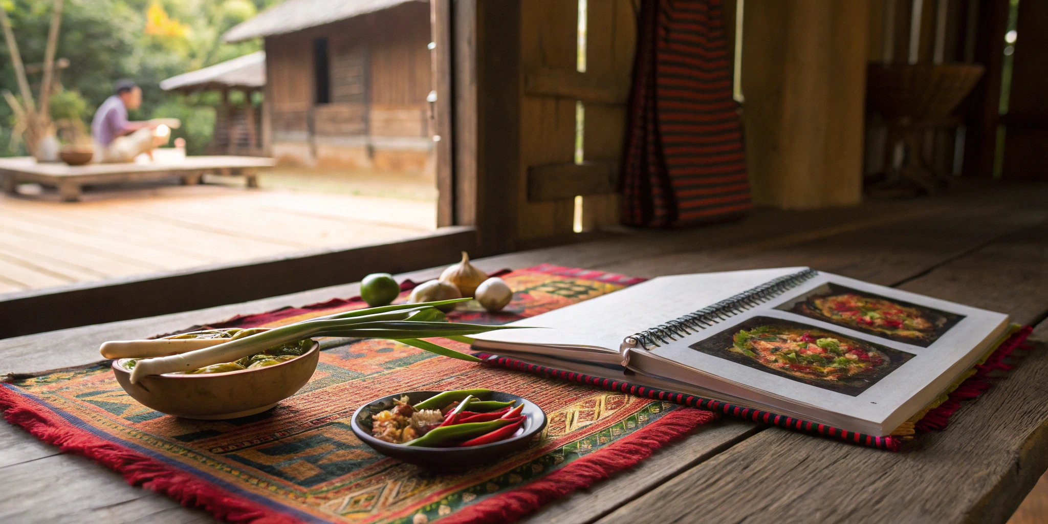 Traditional Thai Cookbook and Festival Guide for Couples