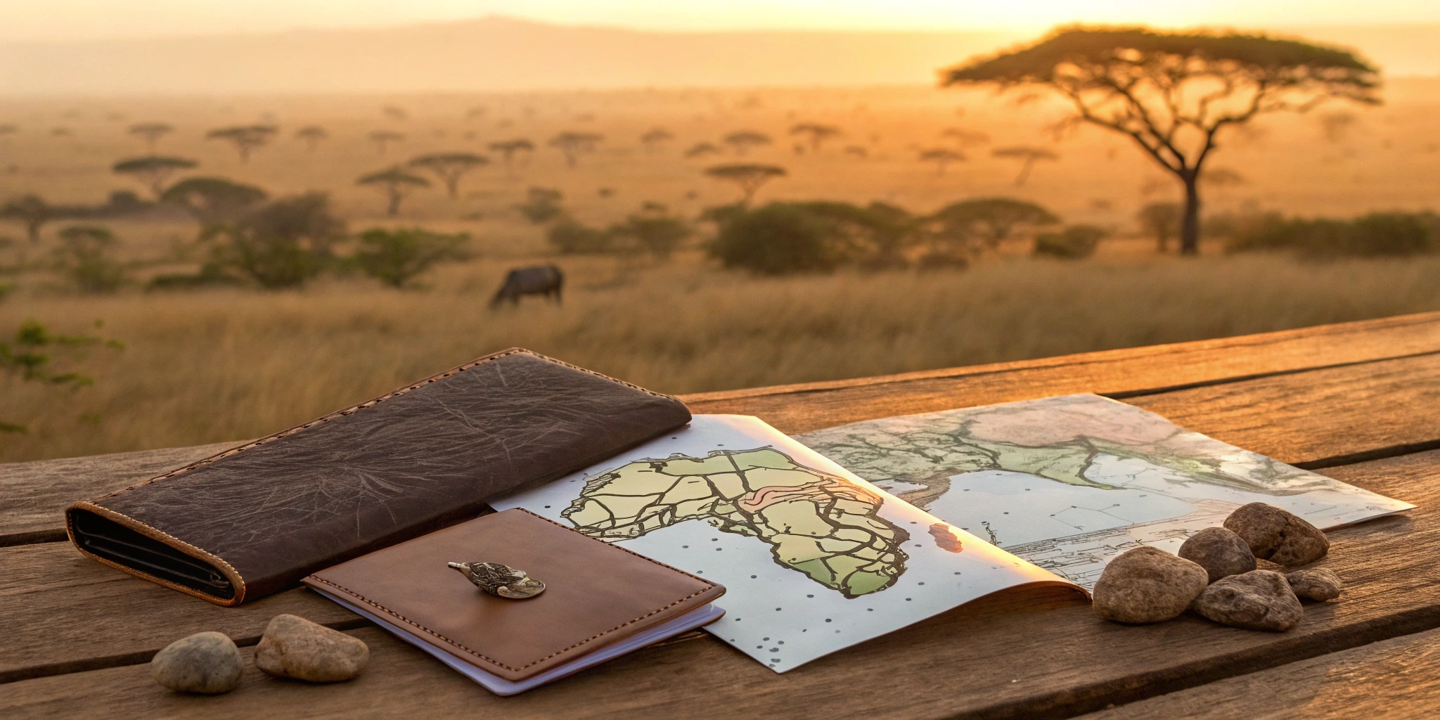 Kenya Safari Adventure Travel Document Set