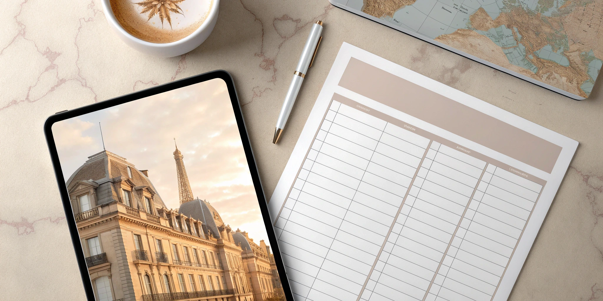 European Travel Budget Planner and Tracker